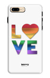 Rainbow Love-Phone Case-iPhone 8 Plus-Tough-Gloss-Movvy