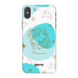 Pisces (Two Fish)-Mobile Phone Cases-iPhone X-Tough-Gloss-Movvy