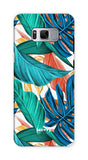 Tropical Leaves-Phone Case-Galaxy S8-Tough-Gloss-Movvy