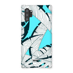Baby Blue Leaves-Phone Case-Galaxy Note 10P-Snap-Gloss-Movvy