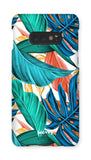 Tropical Leaves-Phone Case-Galaxy S10E-Snap-Gloss-Movvy