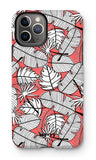 Blush Leaves-Phone Case-iPhone 11 Pro-Tough-Gloss-Movvy