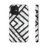 Lined-Phone Case-iPhone 12 Mini-Matte-Movvy