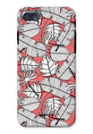Blush Leaves-Phone Case-iPhone 8-Tough-Gloss-Movvy