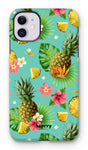 Hawaii Pineapple-Phone Case-iPhone 11-Tough-Gloss-Movvy