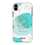 Pisces (Two Fish)-Mobile Phone Cases-iPhone X-Snap-Gloss-Movvy