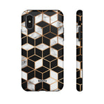 Cubed-Phone Case-iPhone XS-Matte-Movvy
