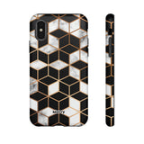 Cubed-Phone Case-iPhone X-Matte-Movvy