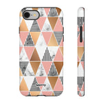 Triangled-Phone Case-iPhone 8-Glossy-Movvy