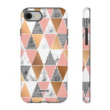 Triangled-Phone Case-iPhone 8-Glossy-Movvy