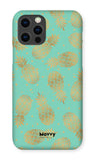 Caribbean Pineapple-Phone Case-iPhone 12 Pro-Snap-Gloss-Movvy