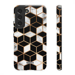 Cubed-Phone Case-Samsung Galaxy S22-Glossy-Movvy