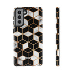 Cubed-Phone Case-Samsung Galaxy S21-Glossy-Movvy