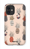Pineapples in the Wild-Phone Case-iPhone 12 Mini-Tough-Gloss-Movvy