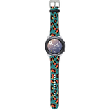 Turquoise Leopard (Samsung)-Watch Straps-Movvy