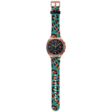 Turquoise Leopard (Samsung)-Watch Straps-Movvy